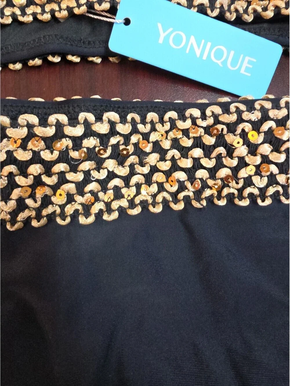 Yonique Womens Sz 12W Bikini High Waisted Swimsuits Two Piece Bathing Suits NWT